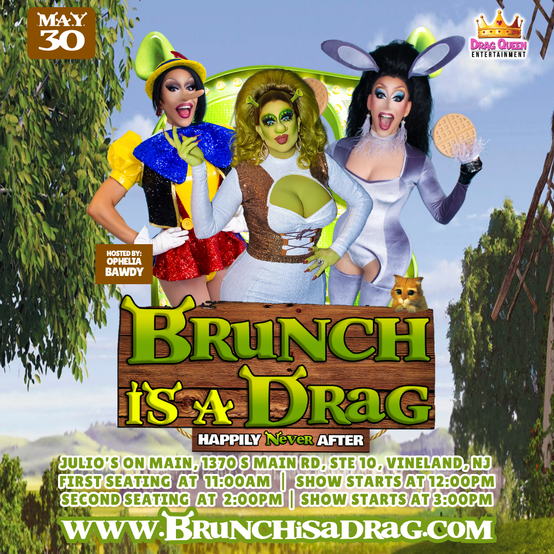 Brunch is a Drag at Julio's on Main - Shrek Drag Show
