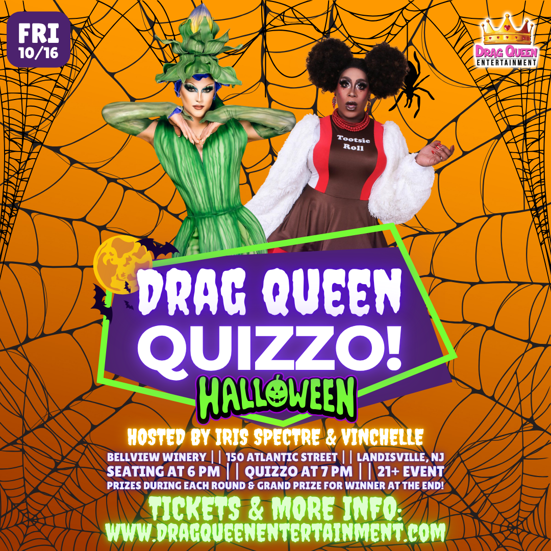 HalloQueen Drag Quizzo at Bellview Winery
