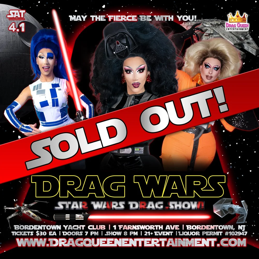 Drag Wars Drag Show at Bordentown Yacht Club ***SOLD OUT!*** — Drag