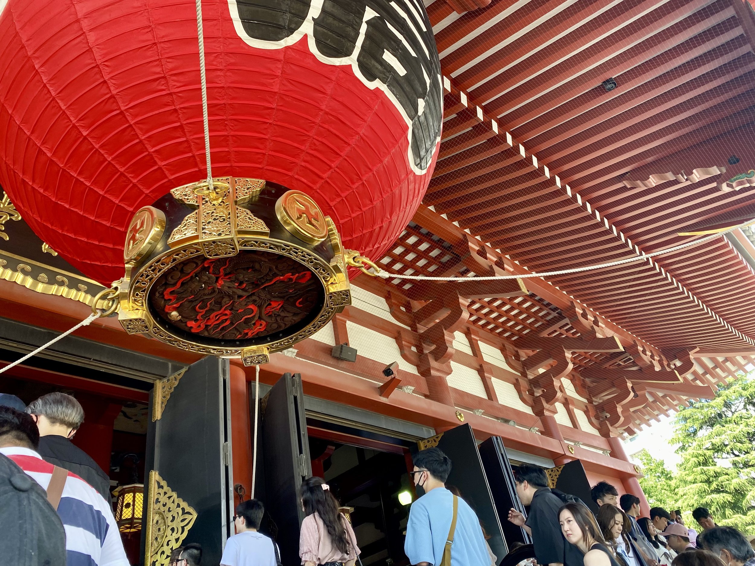 Red Lantern at Sensoji Temple