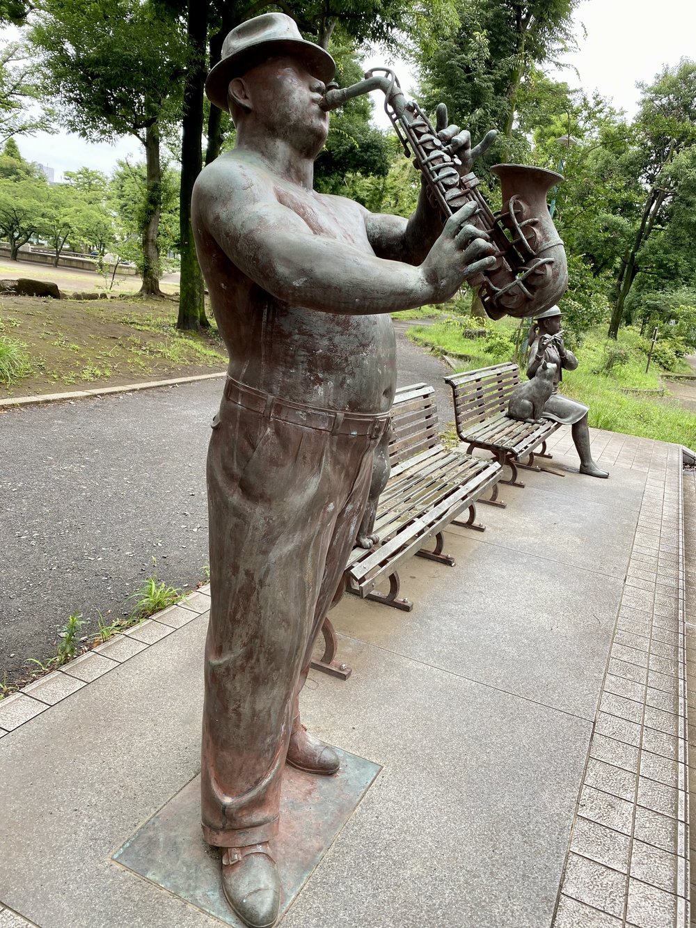 Musician Statues