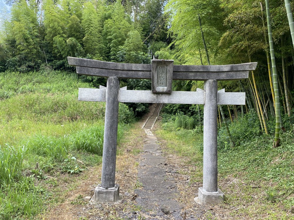 Path to Shrine near Narita airport
