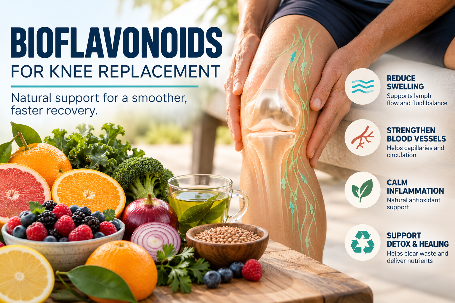 Bioflavonoids for Knee Replacement