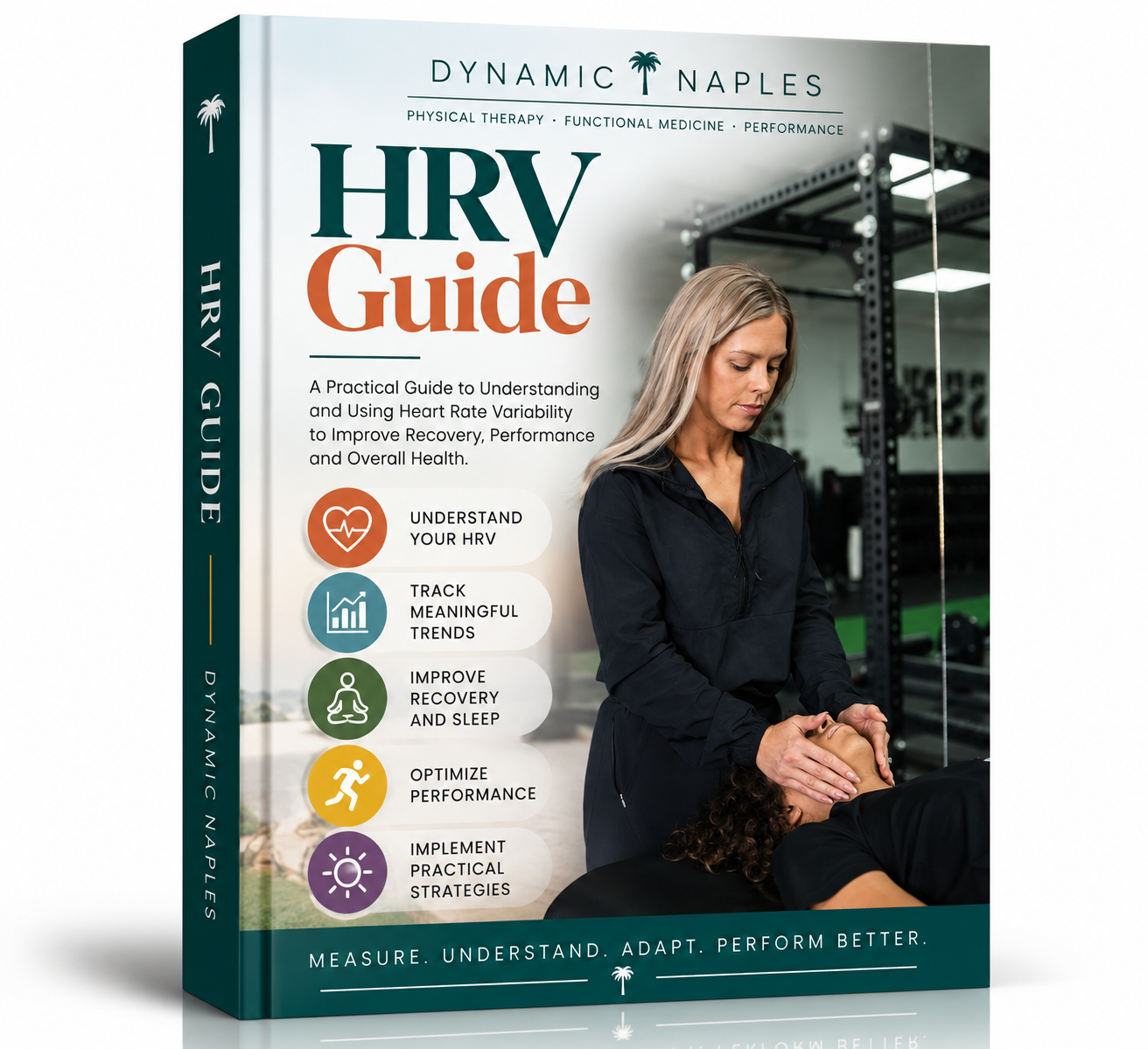 Dynamic Naples HRV Guide 3D ebook mockup