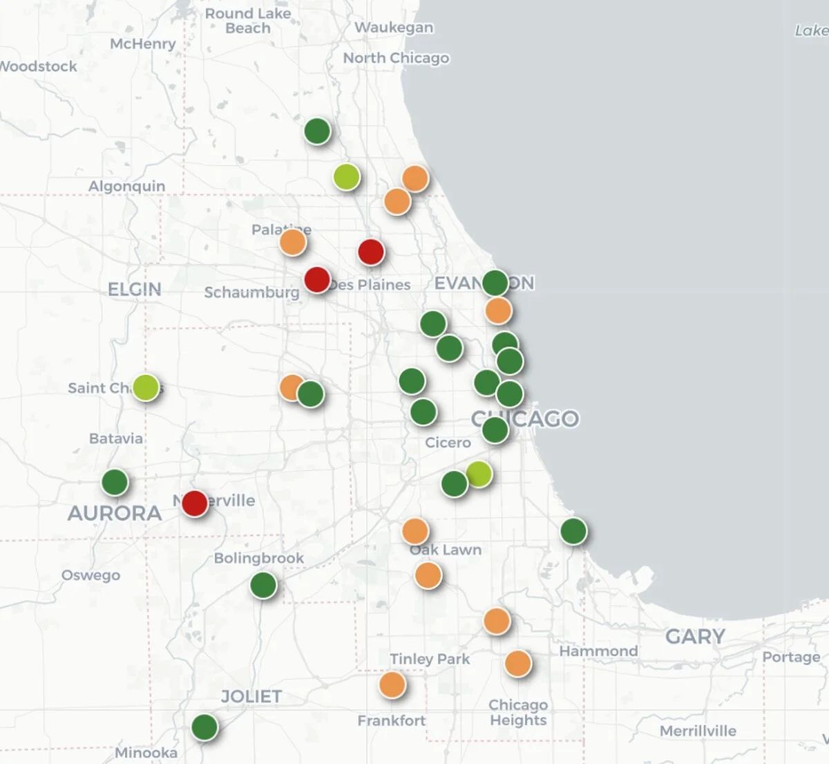 Map Where to buy legal weed in Chicago and across Illinois — CHIRAQ
