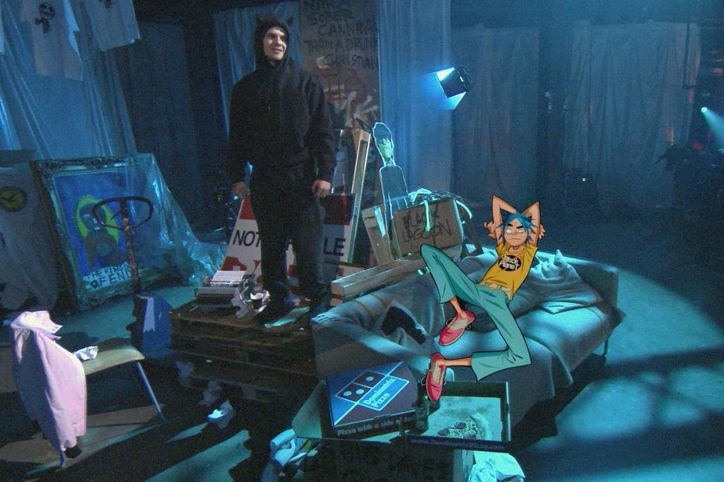 Momentary Bliss - Slowthai and 2D.JPG