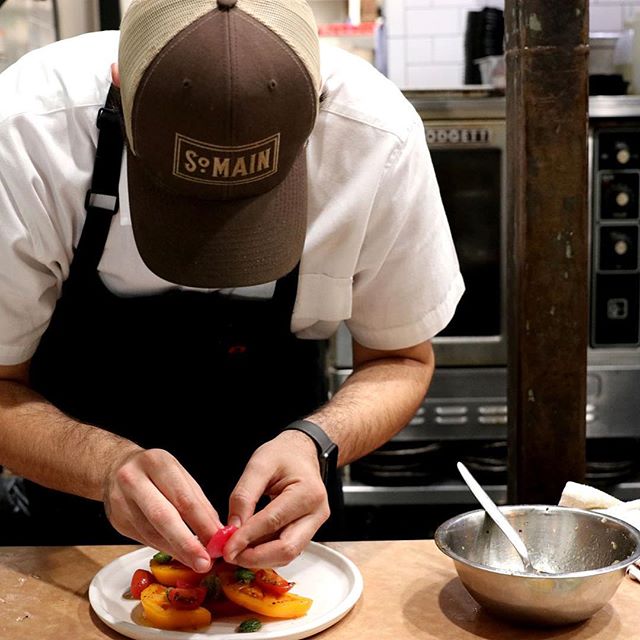 Meet our Chef Blake Hartley. &quot;Love working with great people who care and support one another, keeping southern food local and fresh.  Pioneering something special for a small area and making it all from the heart.  While preserving the heritage