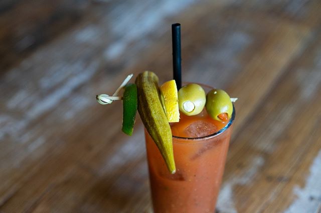 Brunch bunch.  Our house-made bloody mary awaits you!