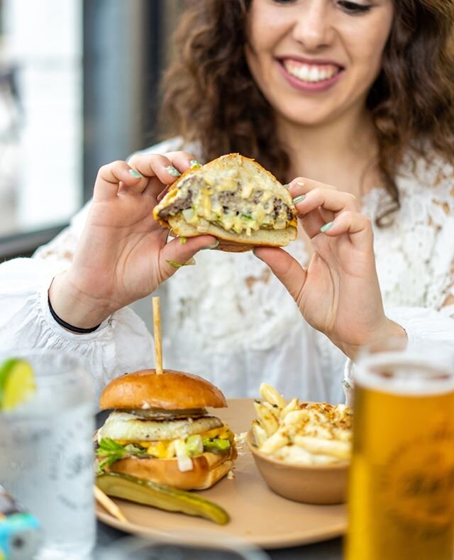 🍔🍻= Always a great idea!