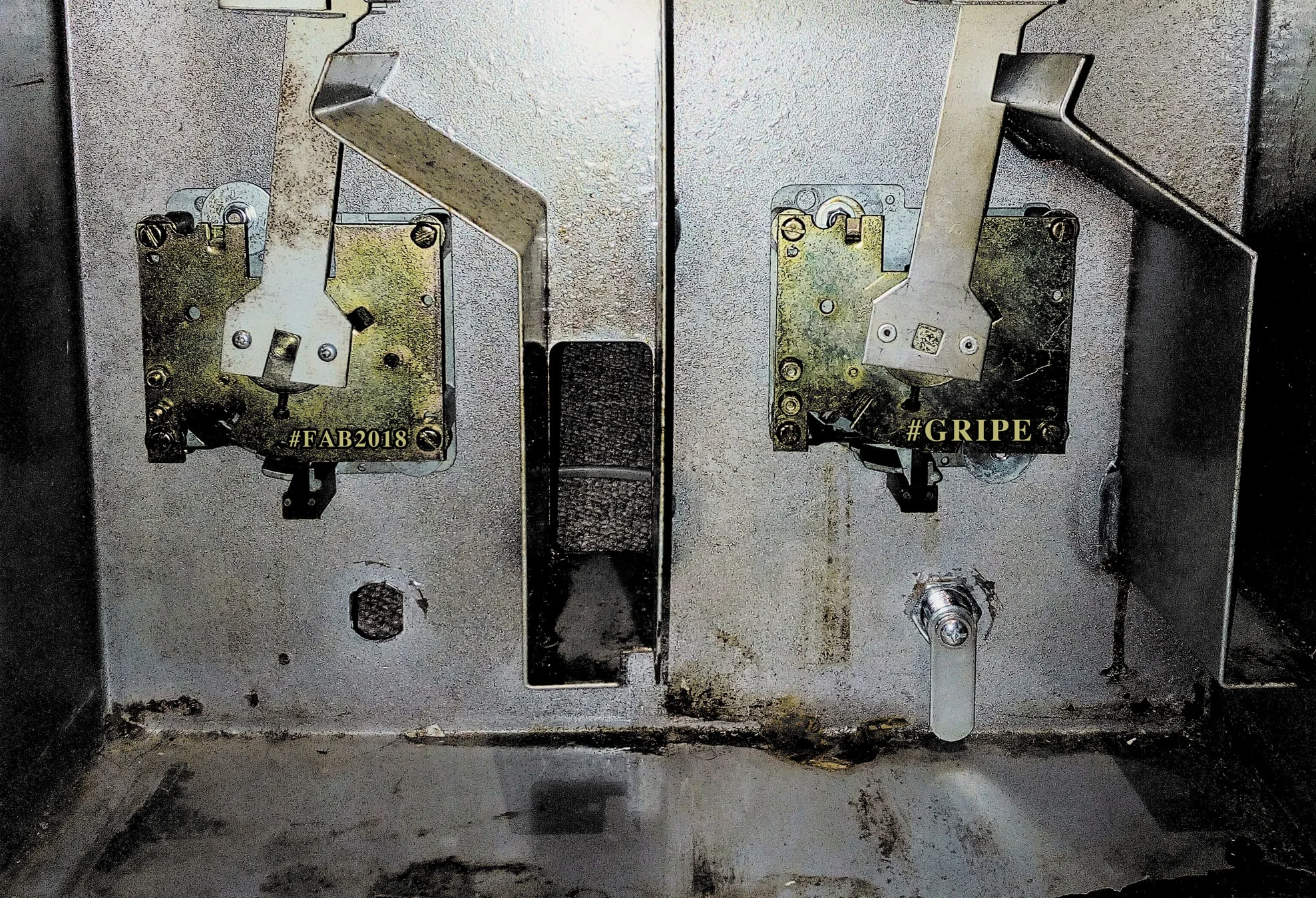 The mystery #2 vending machine!