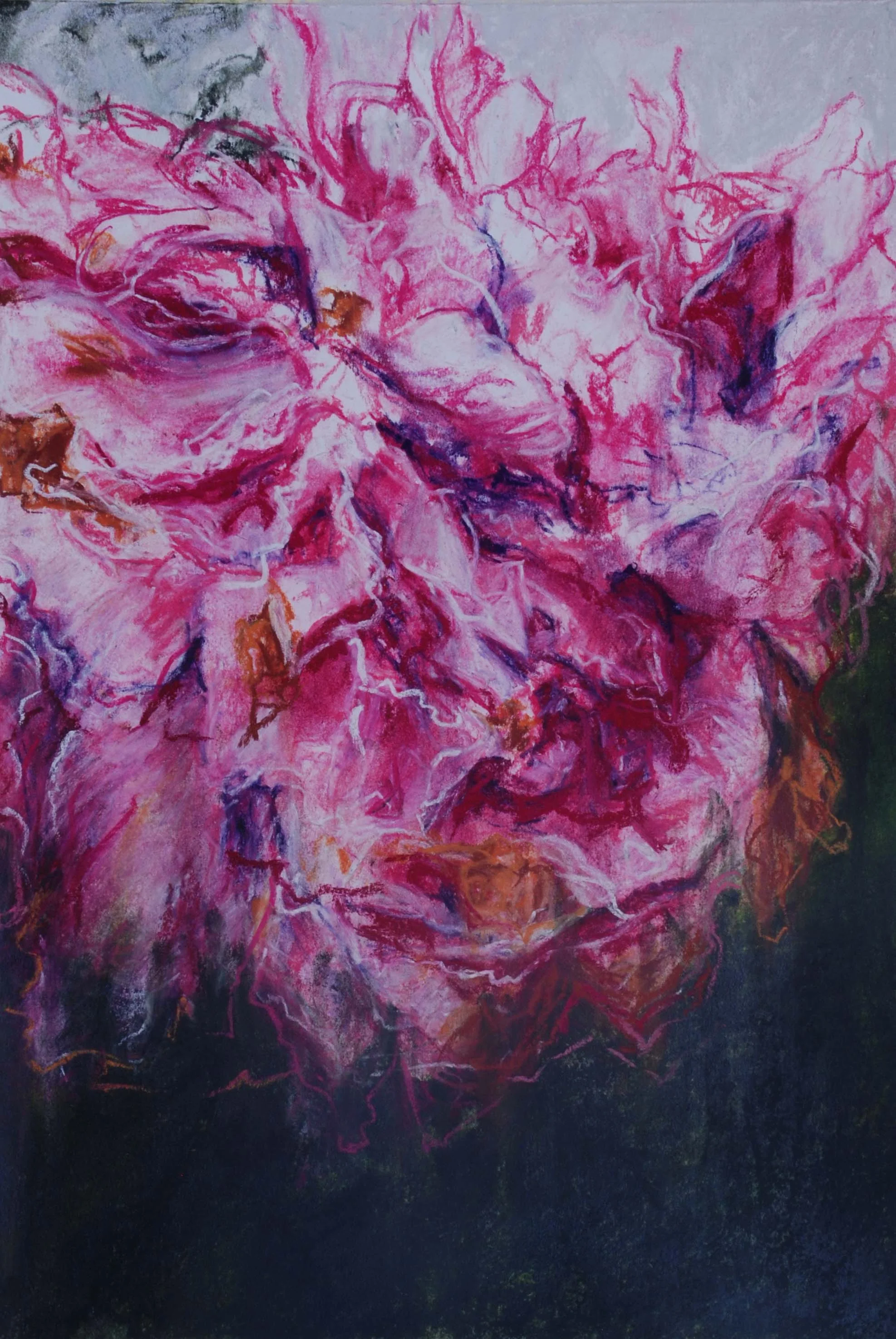 Fade, Melissa Wraxall, Pastel Drawing.