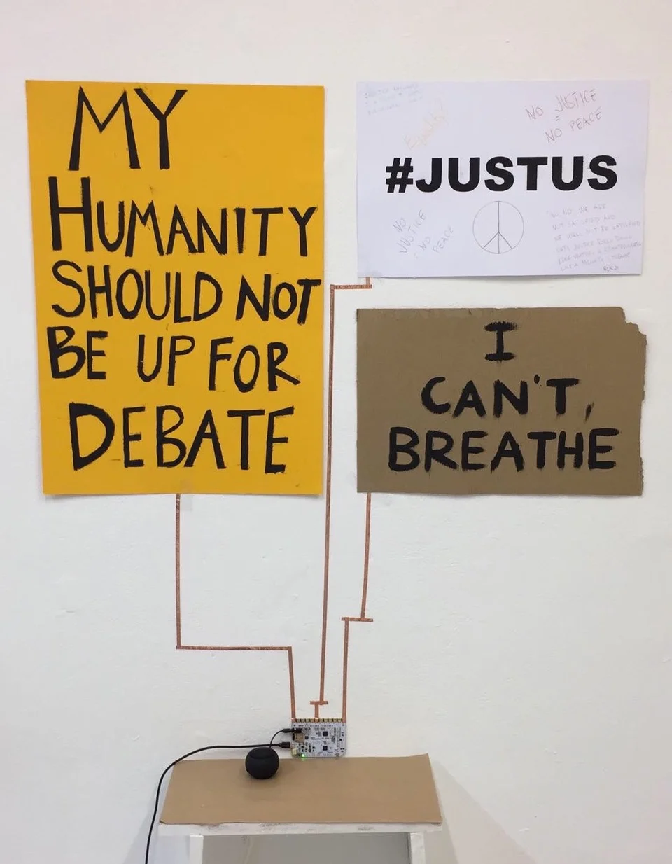 Hear and Now Protest Posters