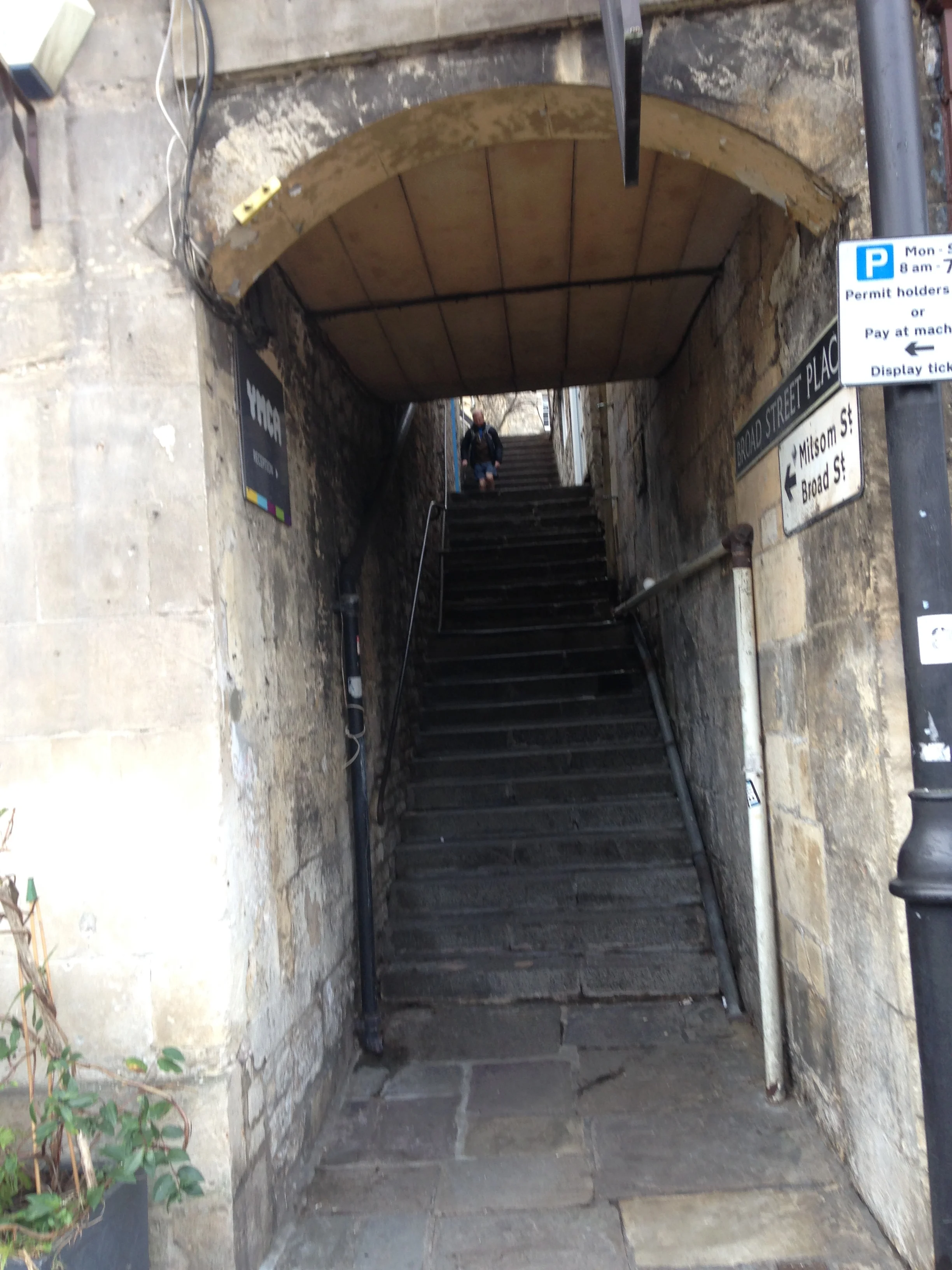 Down the other - passage of sound