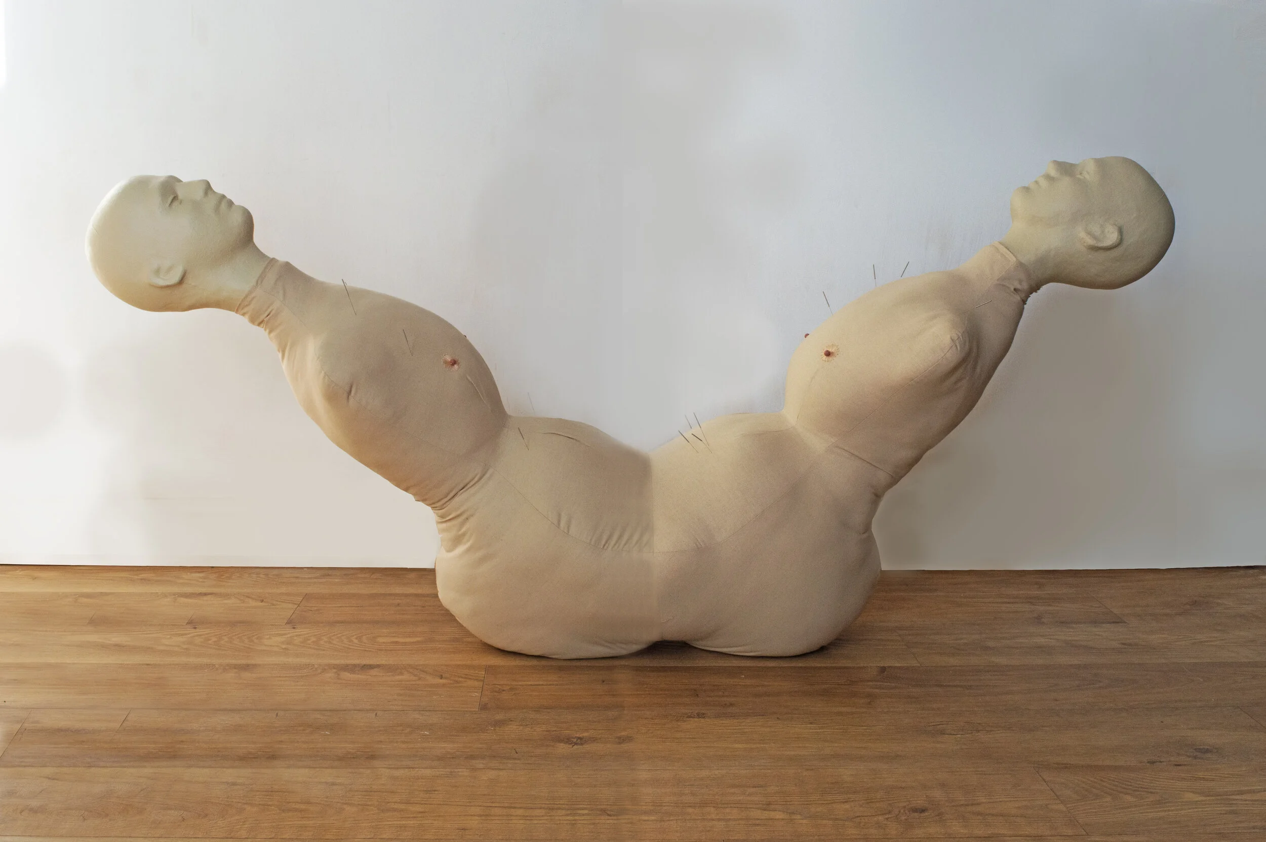 Frances WilloughbyWe Fight Amongst Ourselves.   Mixed Media. 100 x 80 x 35 cm‘My practice is often autobiographical I create work through various mediums including sculpture, installation and collage. Using a psychoanalytic framework, I draw on them…