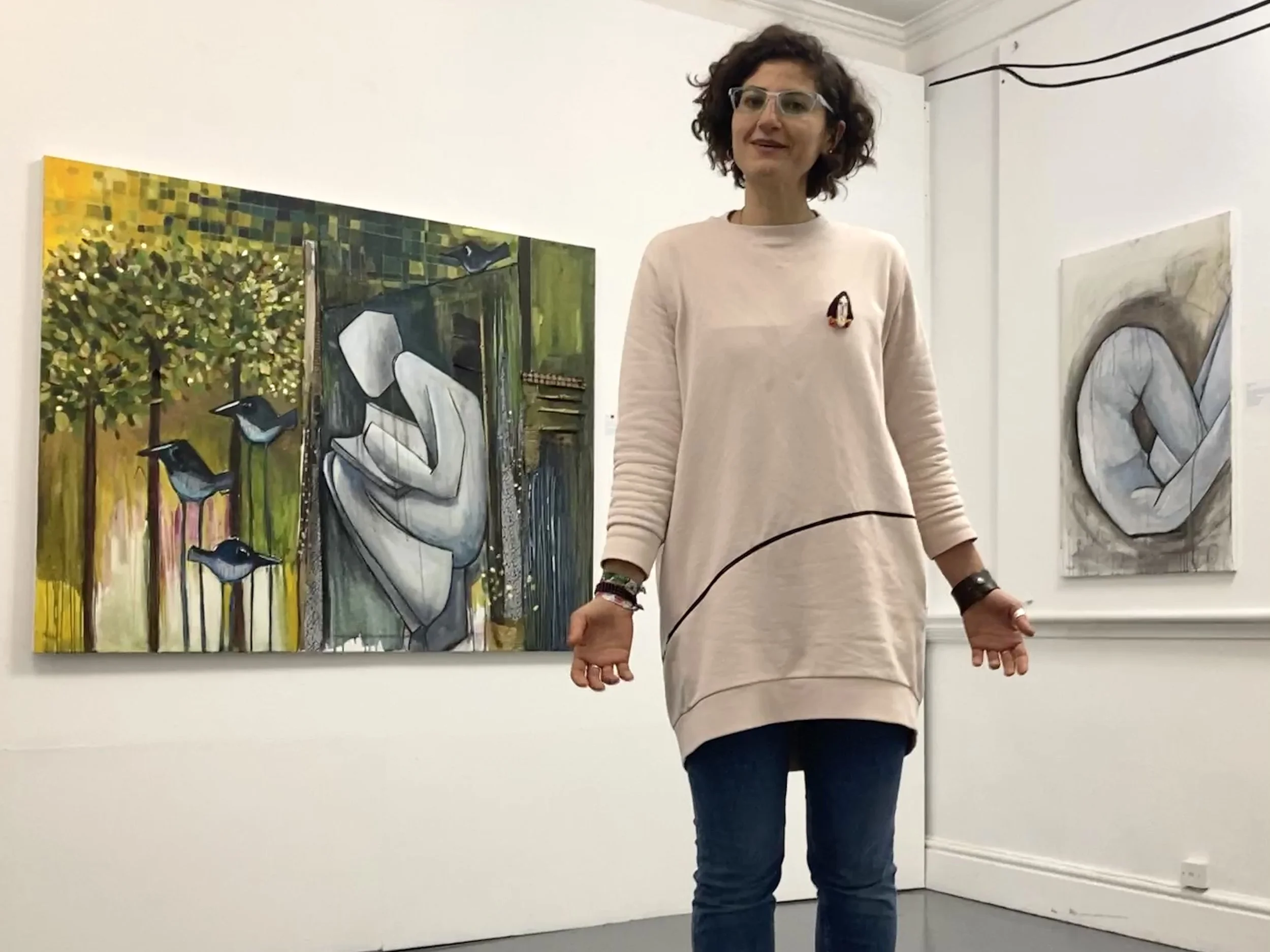 In Limbo... recent paintings by Hala Alaouié at 44AD