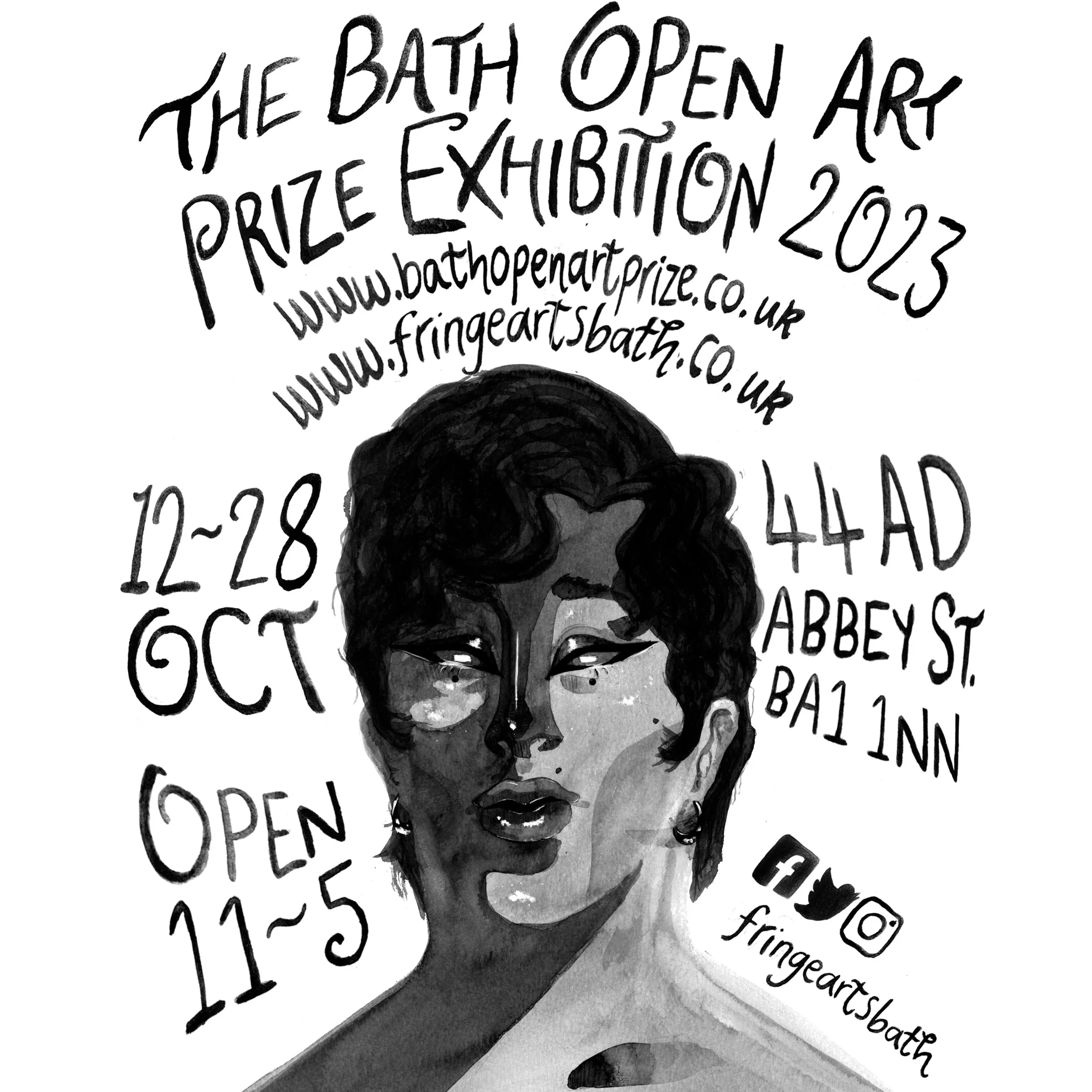Bath Open Art Prize Exhibition 2023 poster is here