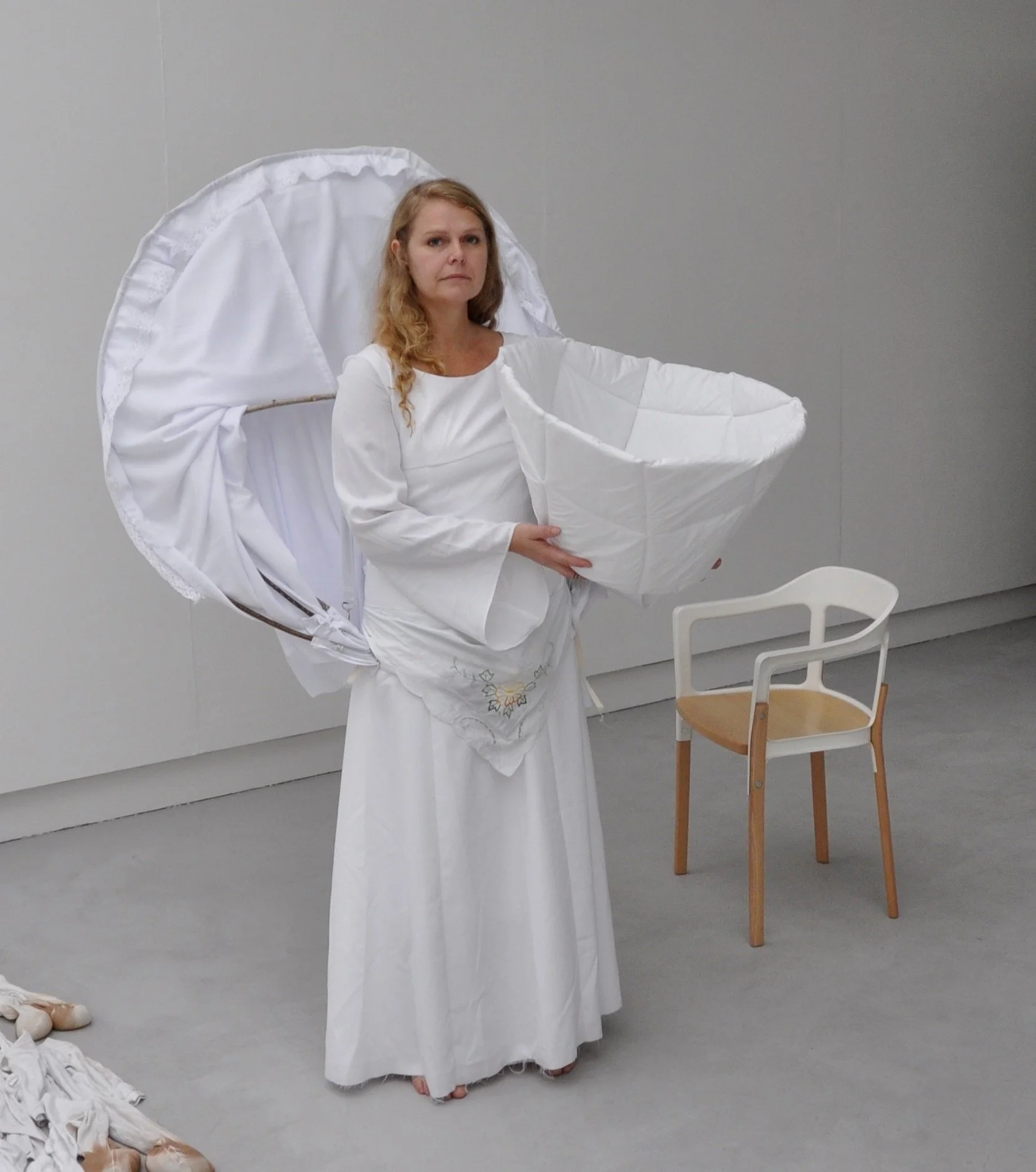 Drip Feeding, performance by Victoria Bone