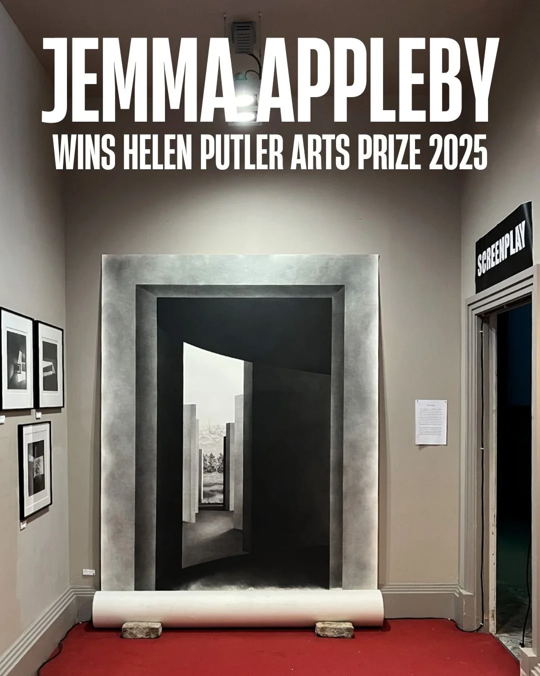 🔔 Jemma Appleby wins Helen Putler Art Prize 2025 📯

We are pleased to announce that the Helen Putler Art Prize for 2025 has been awarded to @jemma_appleby with #1010525, a two-metre-tall finely detailed 'drawing still in progress'.

In the words of