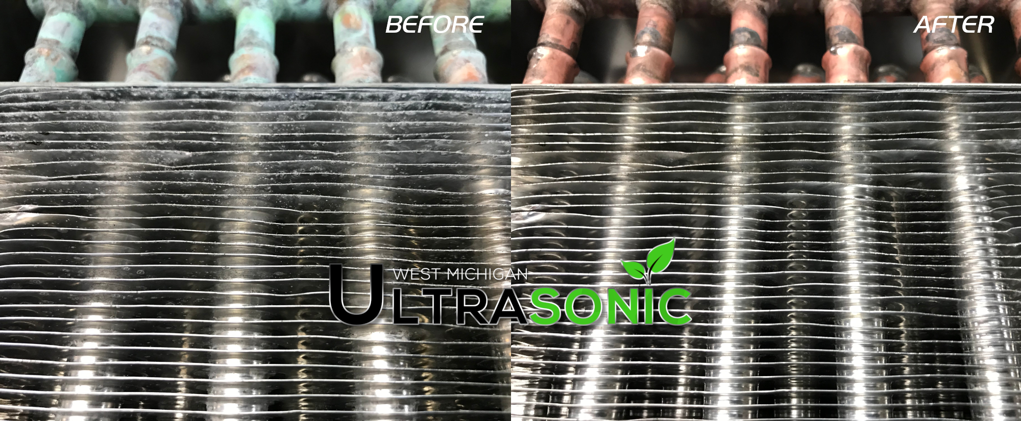 UltrasonicIndustrialPartsCleaning_Lazer_HeatExchanger_Fins_BeforeandAfter.jpg