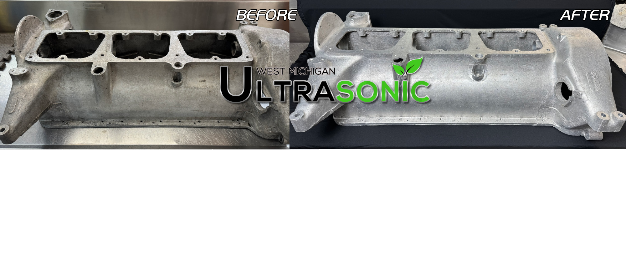 Vapor Blasting 1917 Hudson Super Six Racer Engine Block