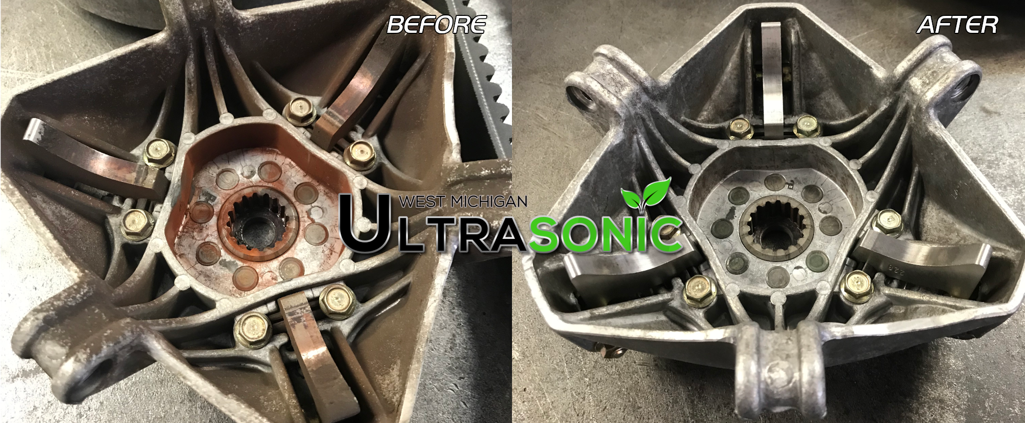 Ultrasonic_Parts_Cleaning_Skidoo_Clutch_Cover_Before_After.png