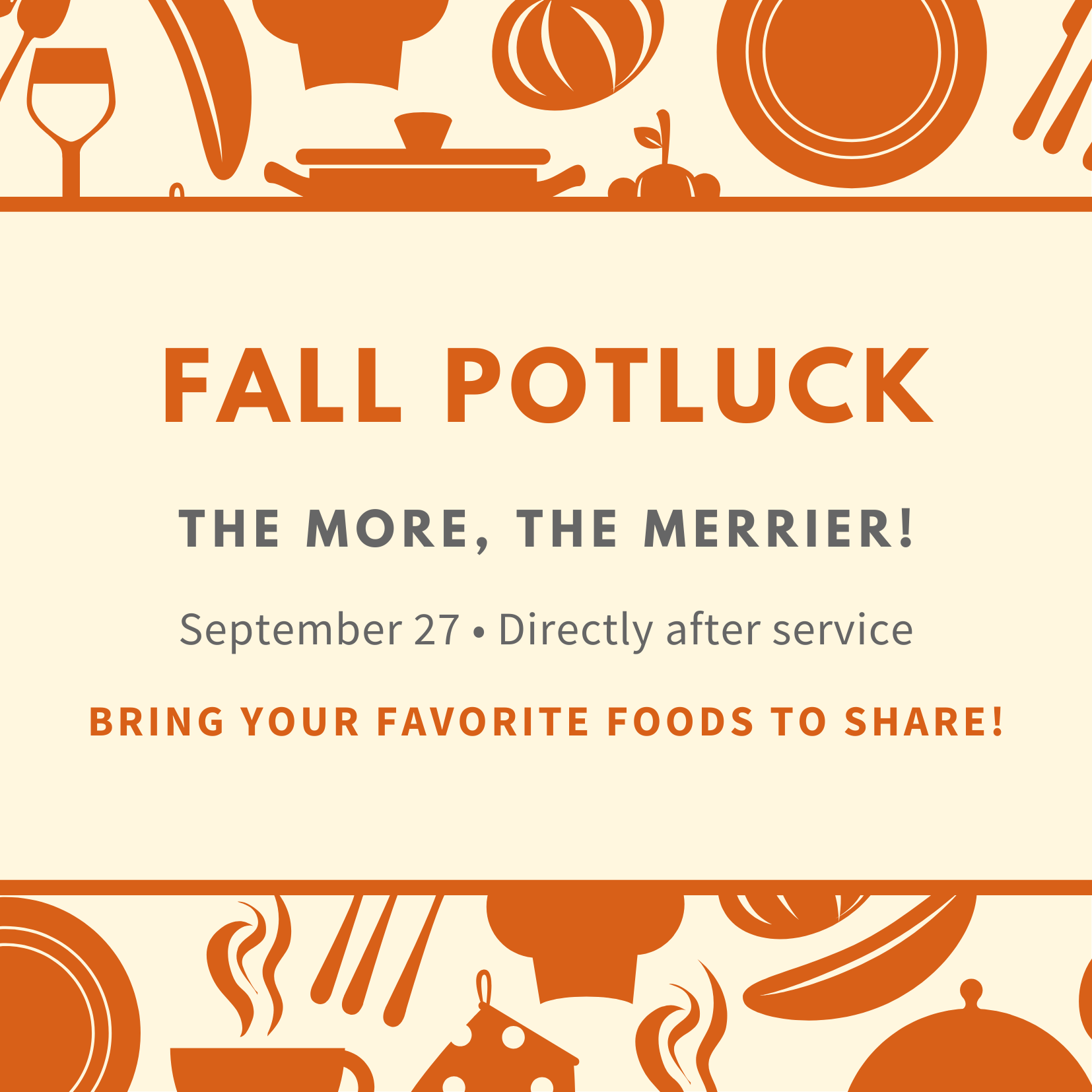Fall Potluck