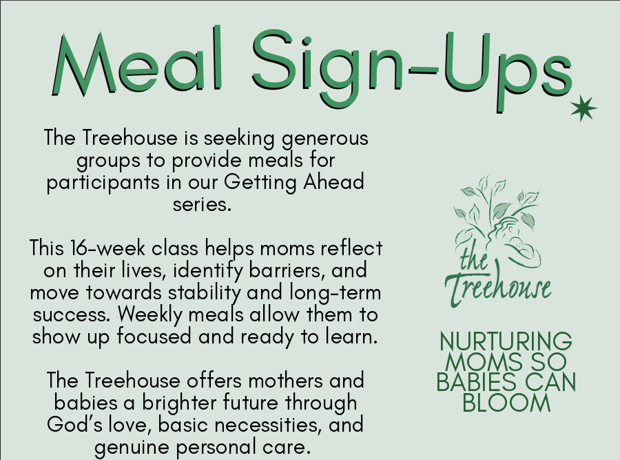 Meals for Getting Ahead