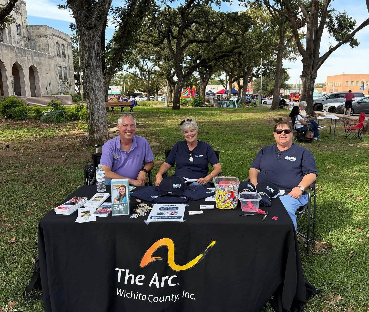 We had a great time at the Graham Resources Fair on Saturday! Frank was there sharing information about our programs and connecting with community members. We’re always grateful for opportunities to spread the word about The Arc and meet new fa