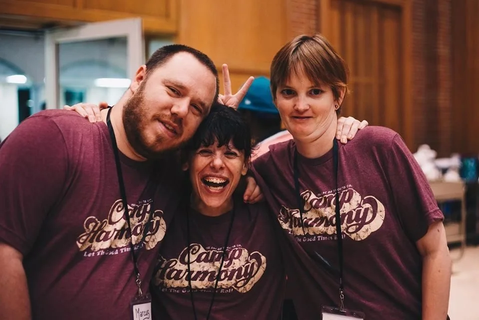 Arc campers at summer camp