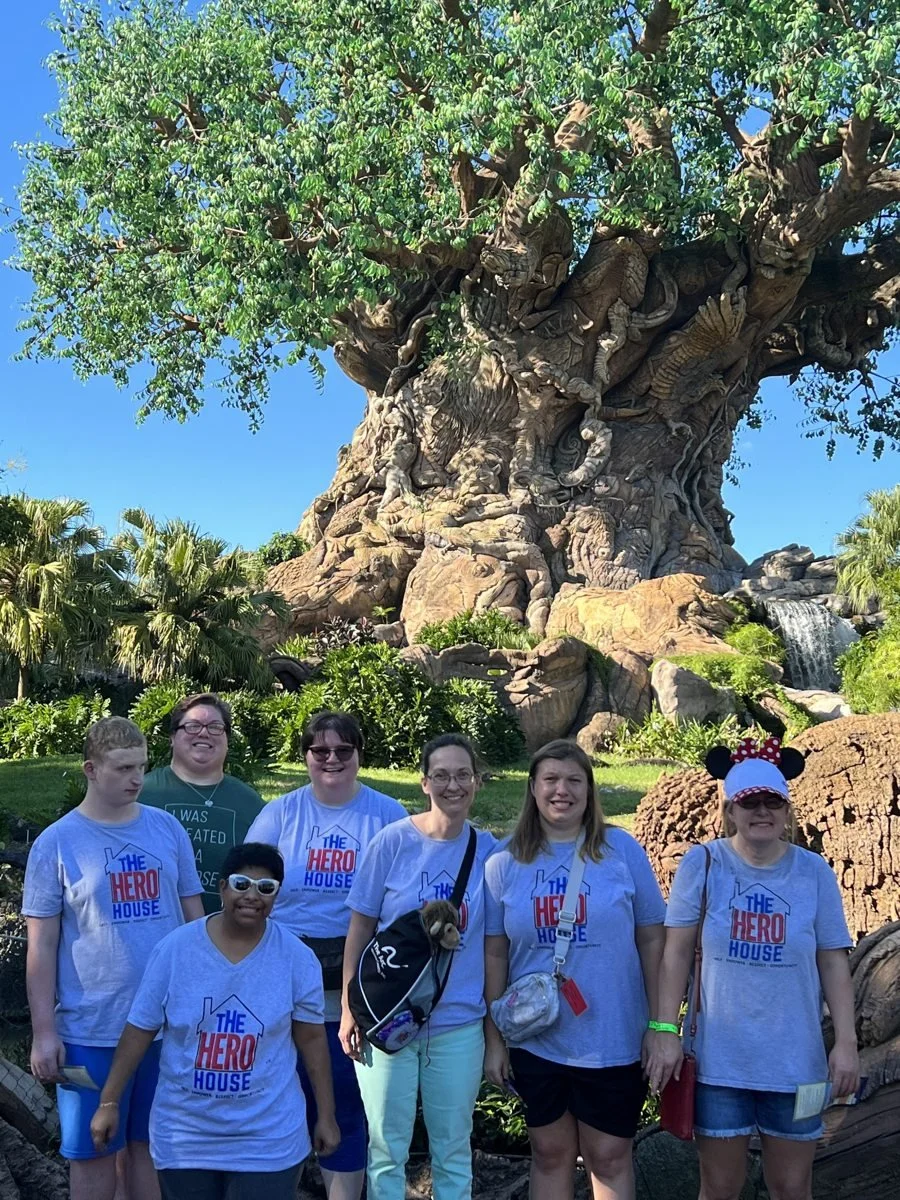 Arc members at the HERO House day program