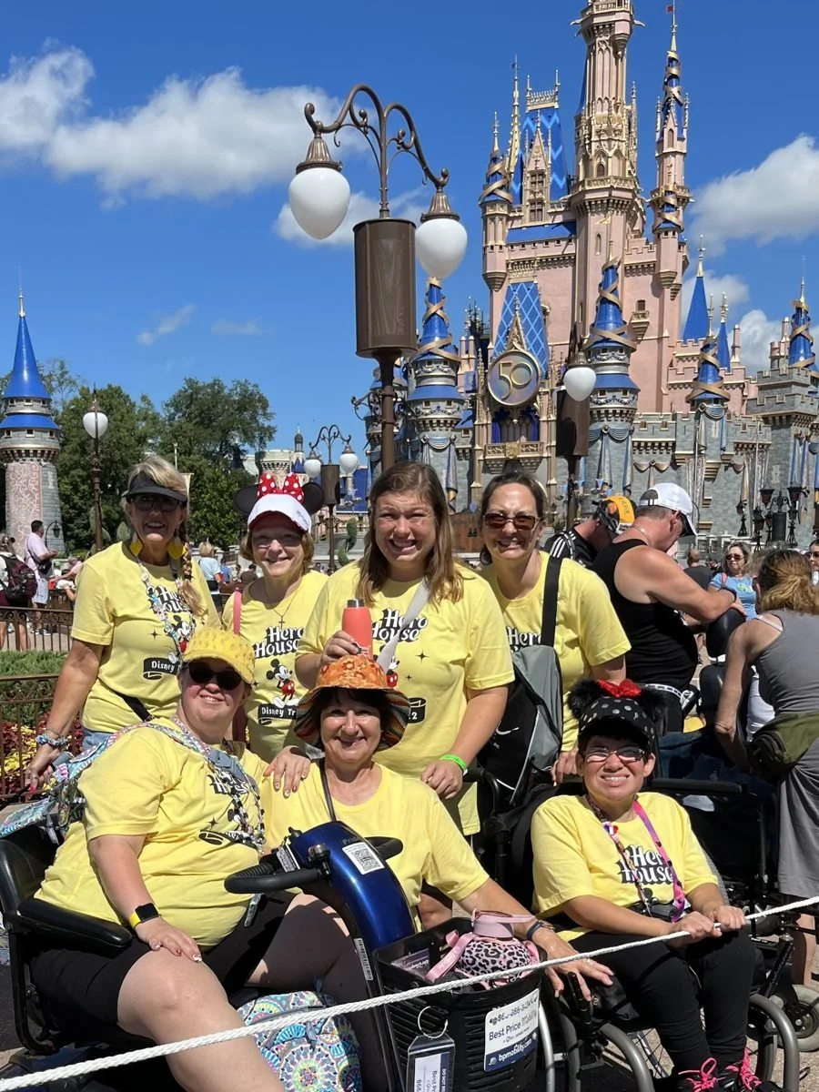 Arc members on a HERO House outing