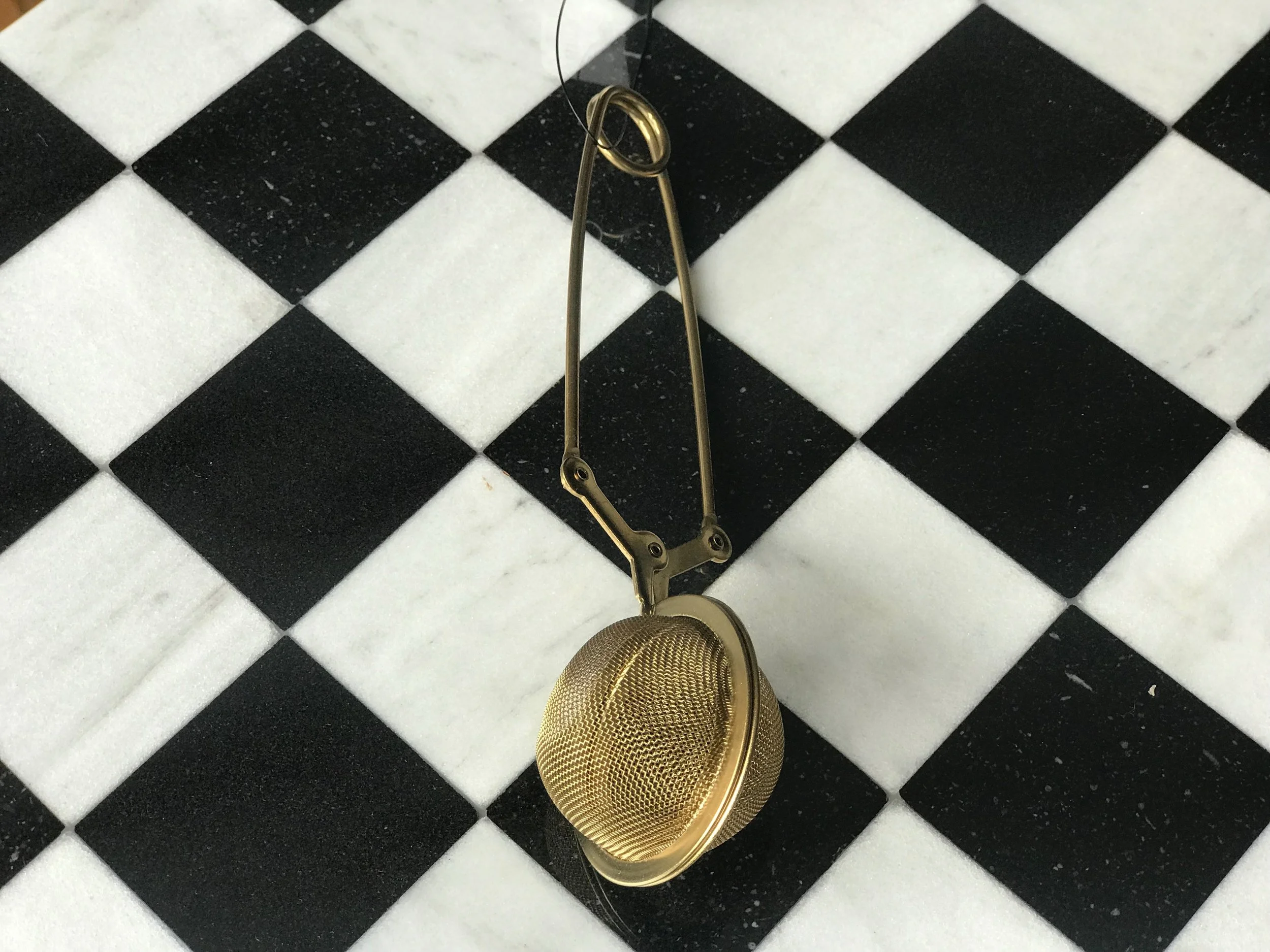 Gold Mesh Tea Infuser