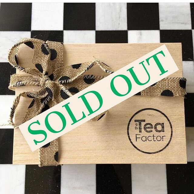 Ok TTF fam! We see you...making wellness a priority...drinking (and gifting) all the tea. We dig it! That said, our gift sets are SOLD OUT and now on backorder until January 15th. If you've already ordered your set, your order's on the way! Remember,