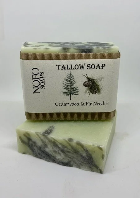 Tallow Soap - Cedarwood Fir Needle