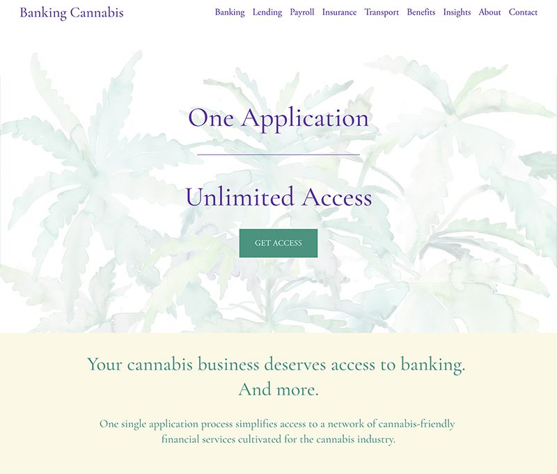 Banking Cannabis