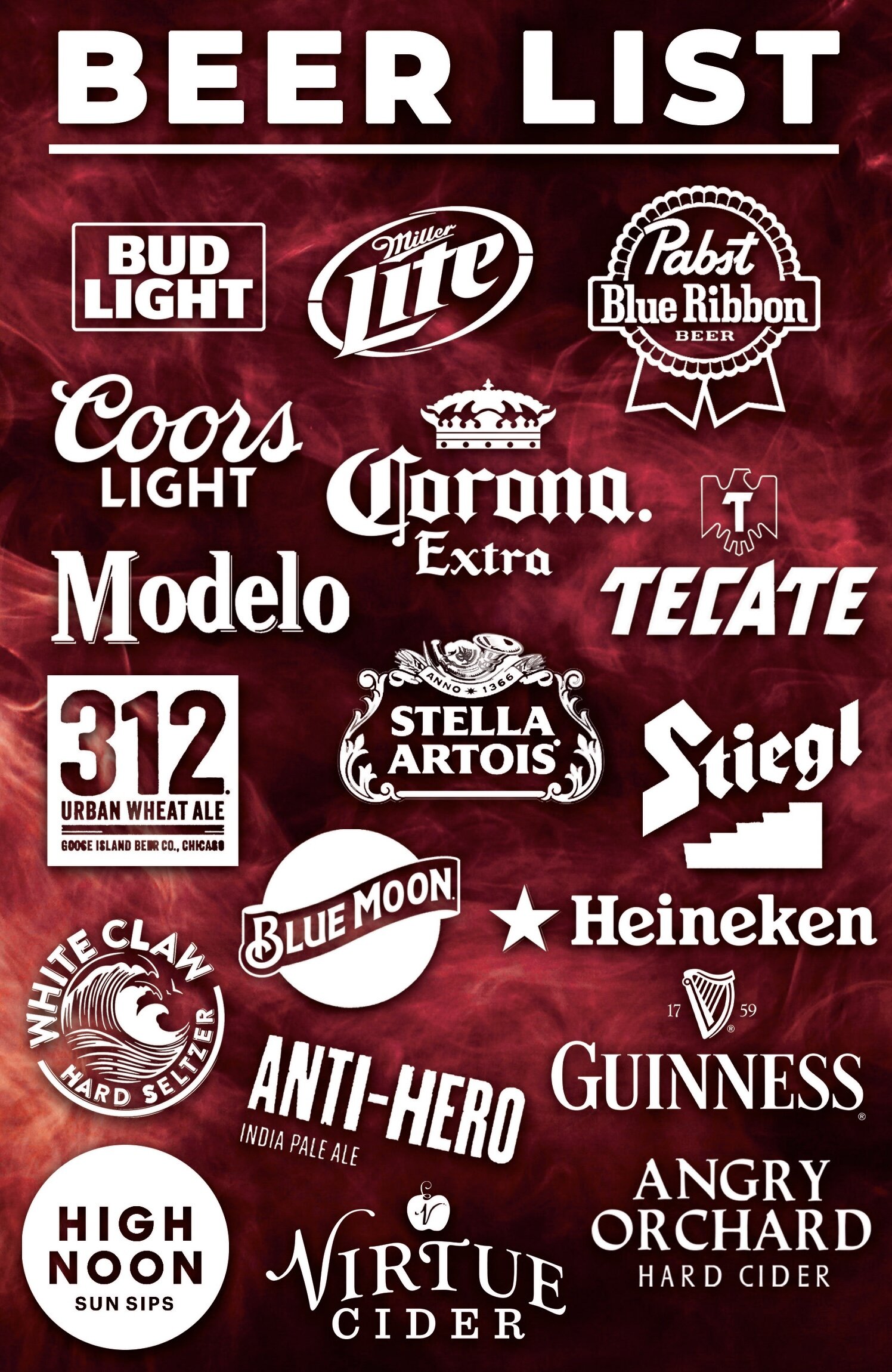 Scarlet Bar Chicago Specials — Scarlet Bar
