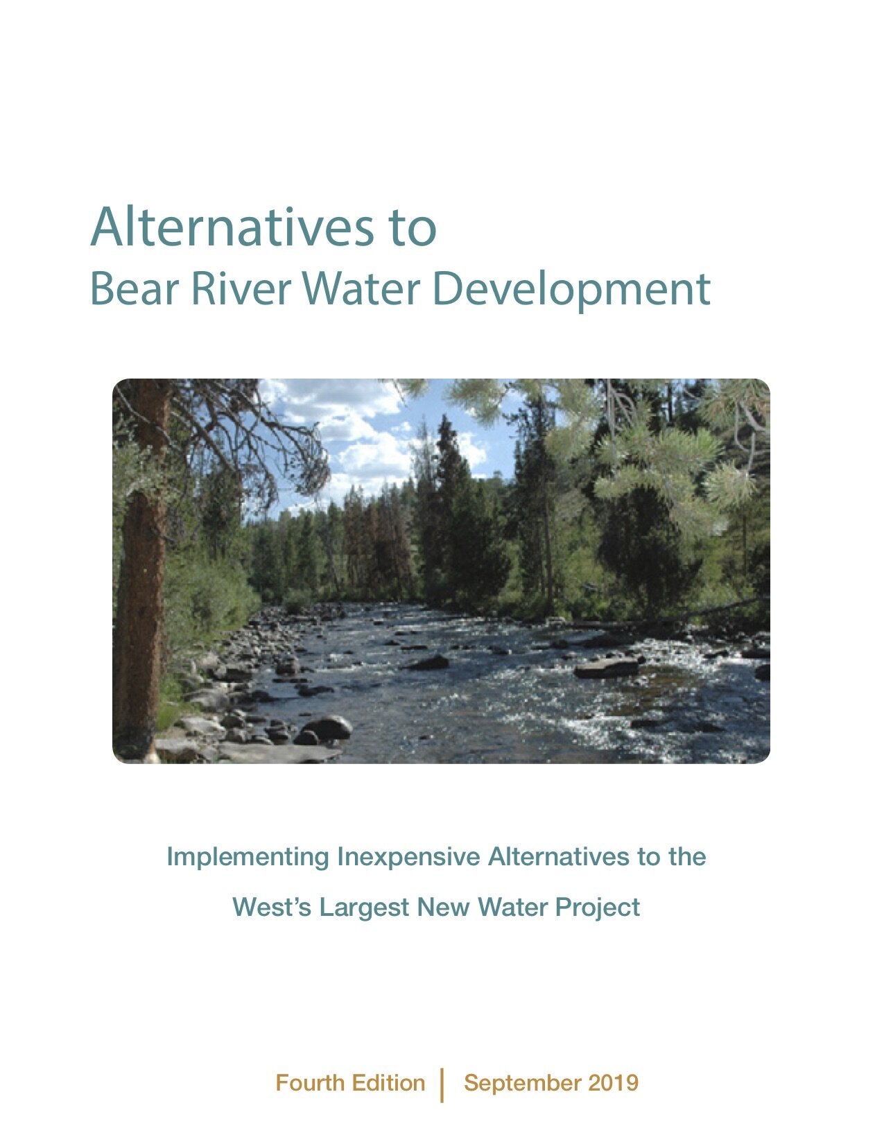 Alternatives to Bear River Water Development - 4th Edition