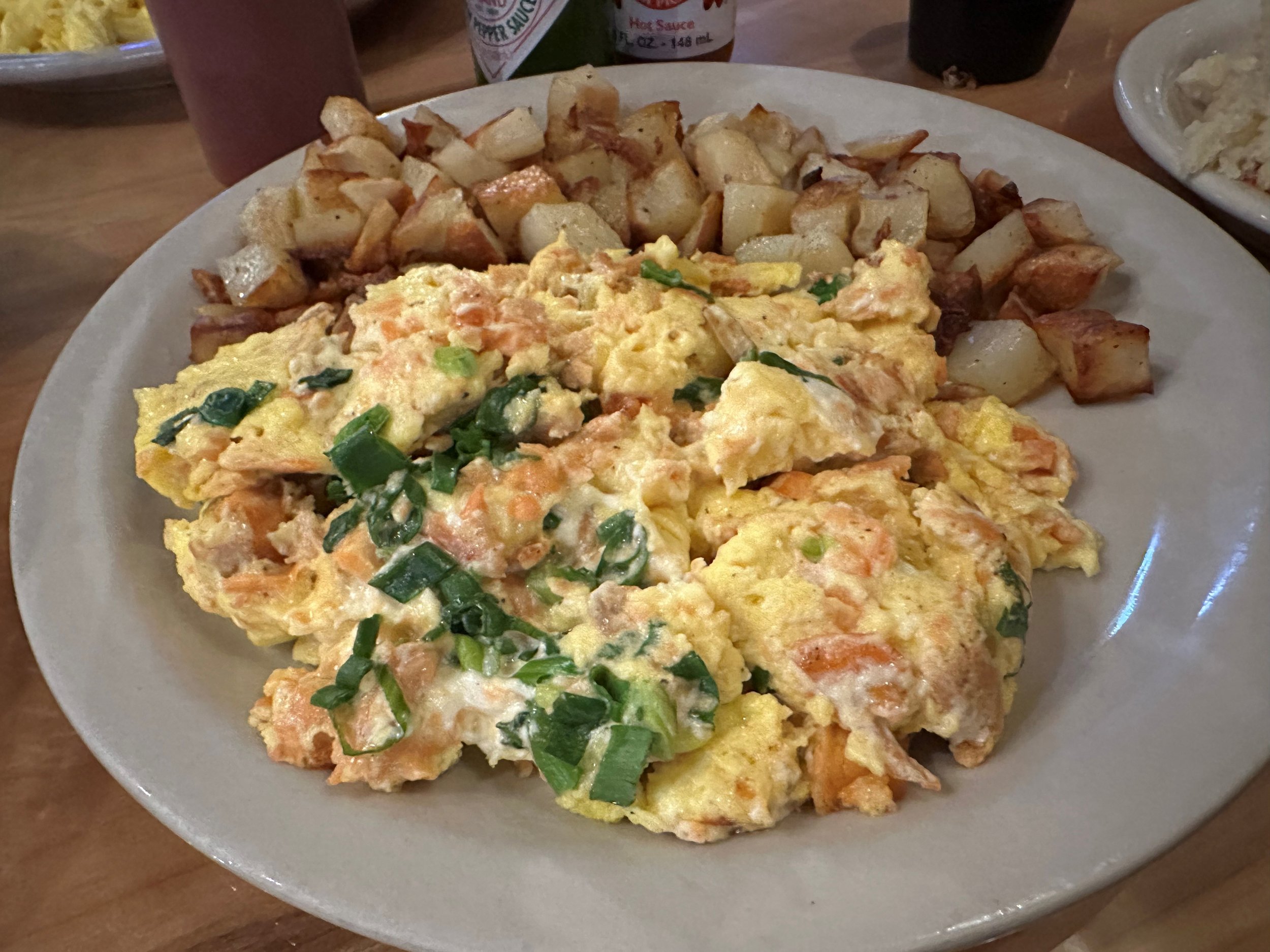 Train Wreck bar and grill smoked salmon omelette.jpg
