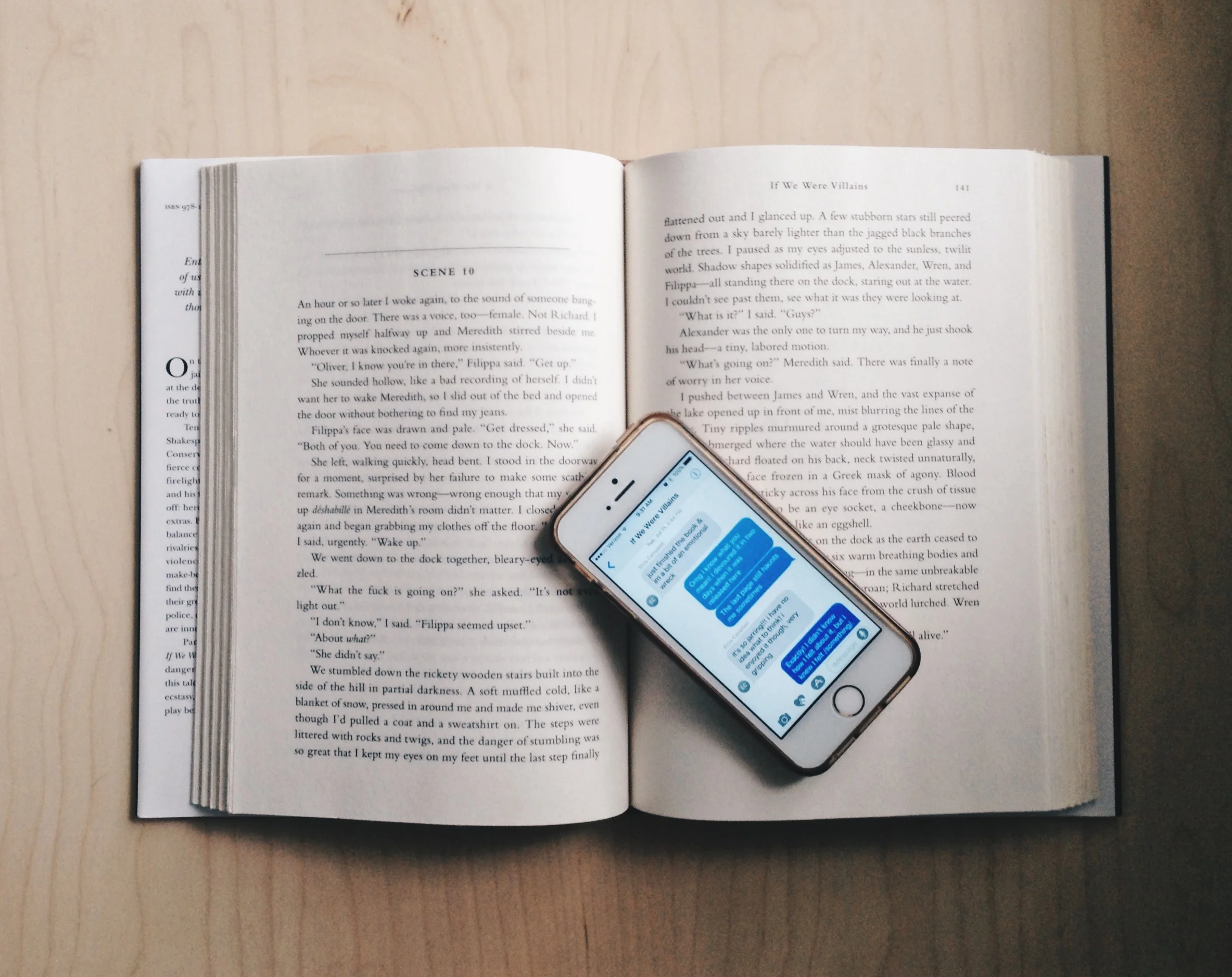 Eliza and Rory Review M.L. Rio's 'If We Were Villains'... with texts!