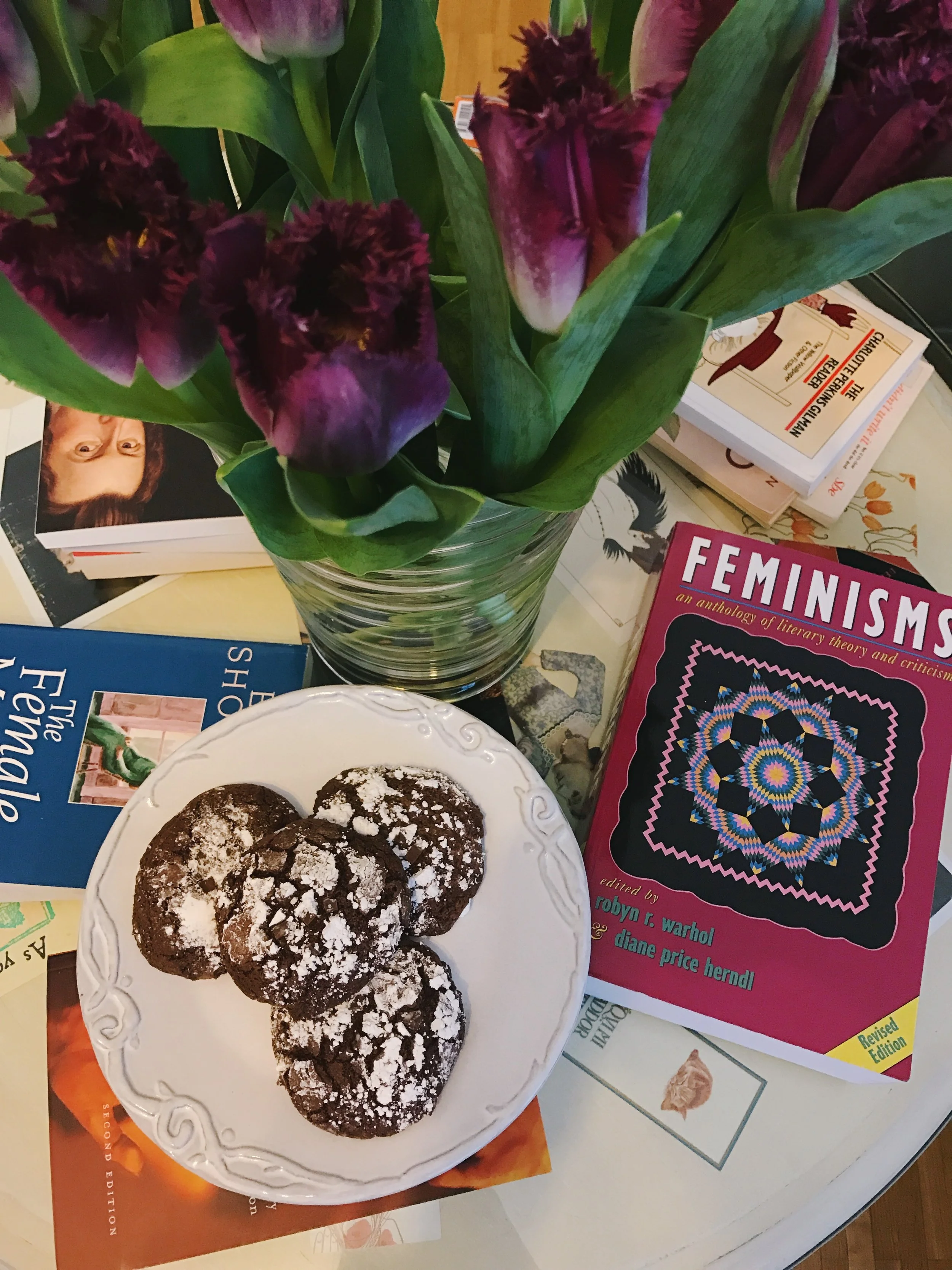 Coffee-Infused Chocolate Crinkle Cookies