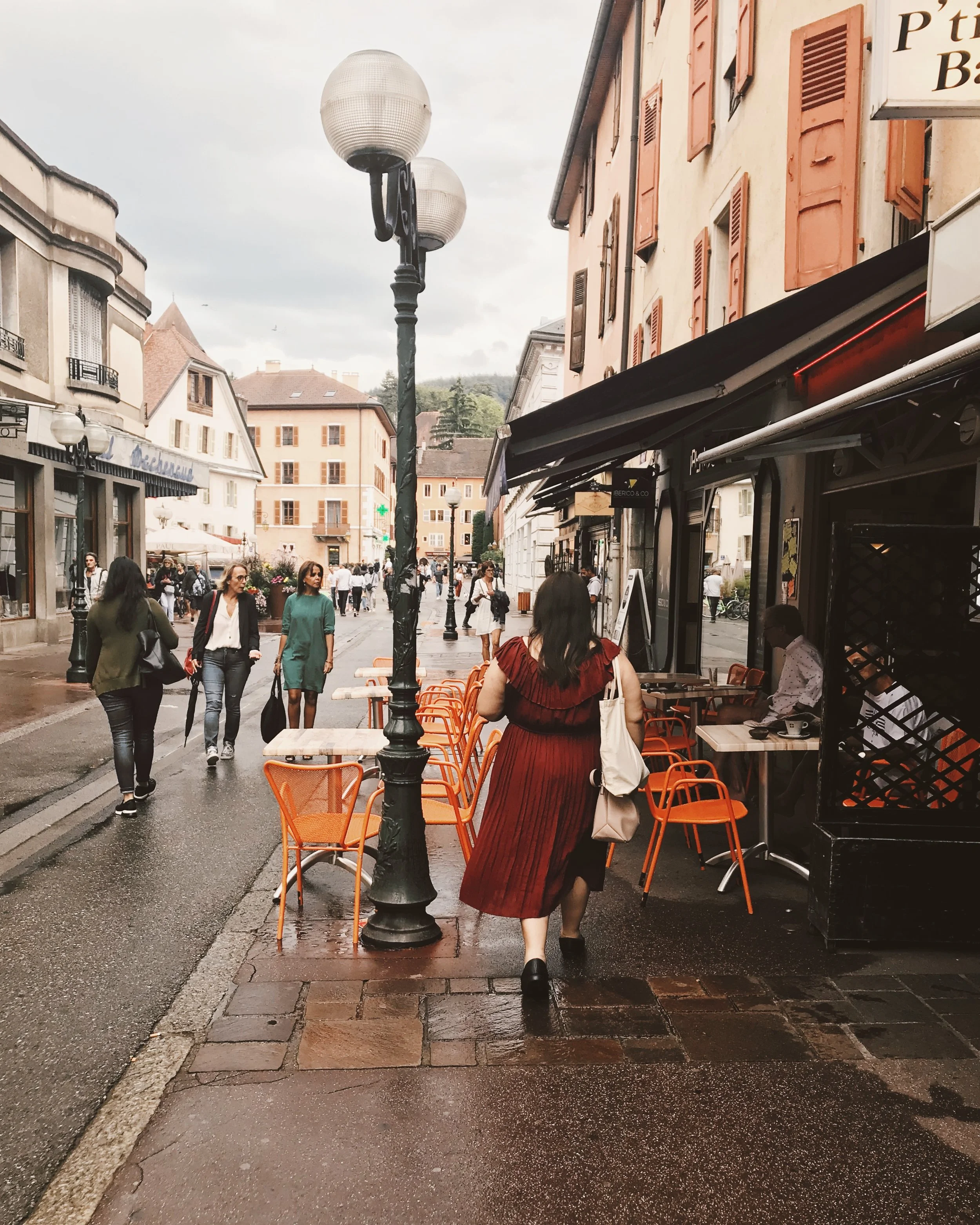 The writer, strolling through France last year. Photo by Olivia Gündüz-Willemin.