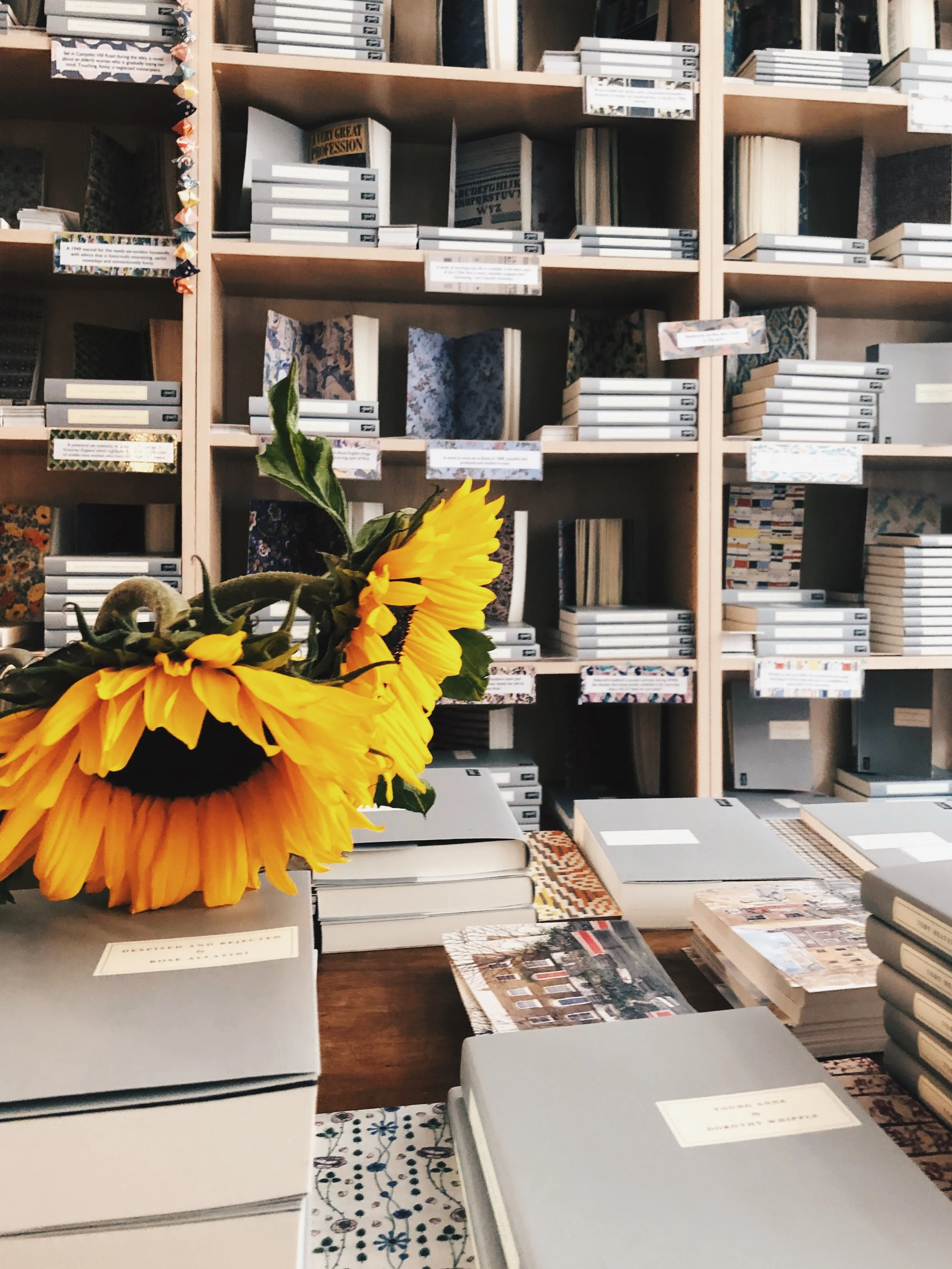Persephone Books. Photo courtesy of M. A. McCuen.