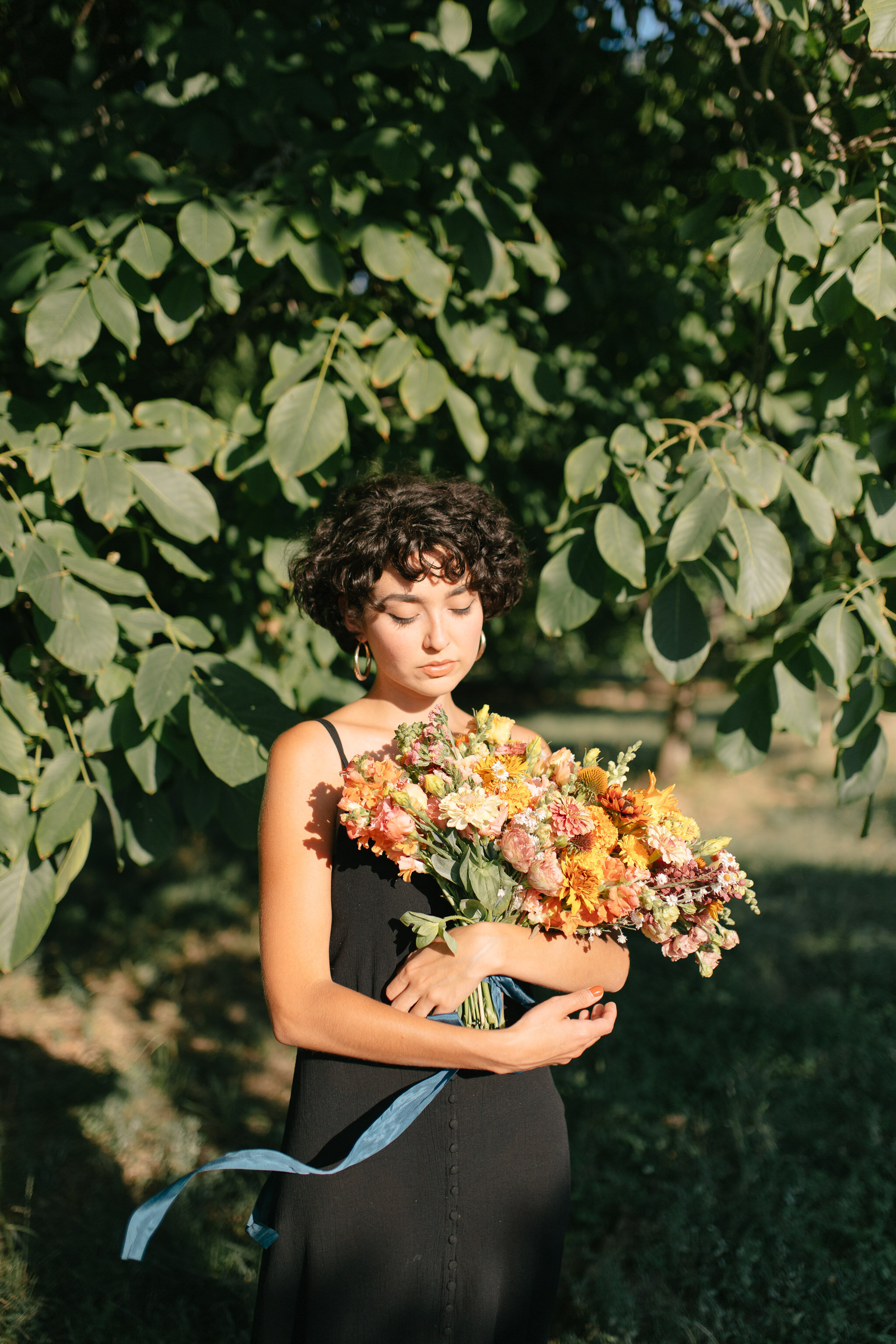 California Field of Flowers at Organic Farm — Sarah Ching Photography