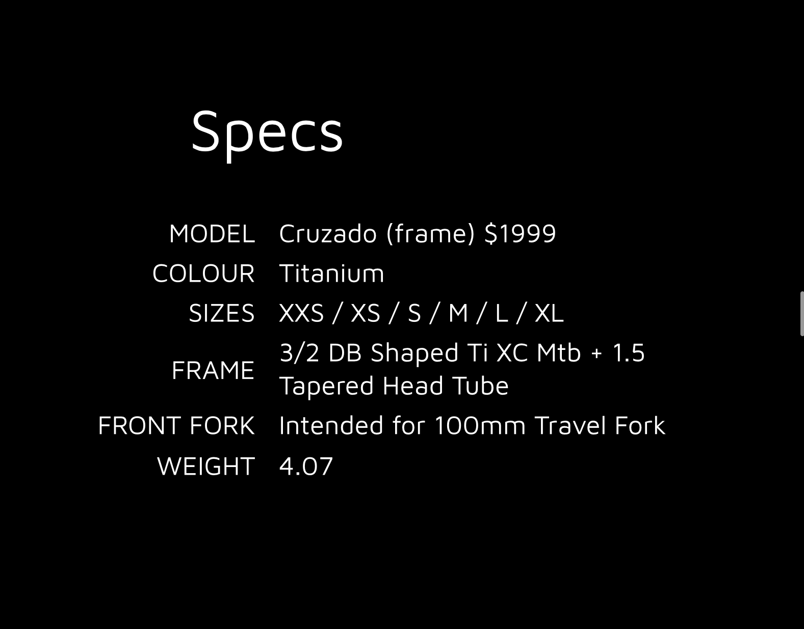 2014 Cruzado Ti Frame spec.png