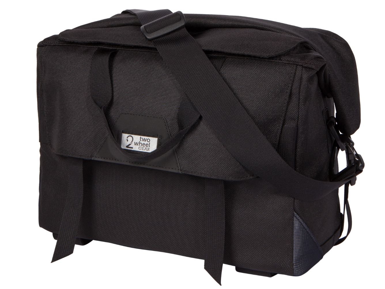 Two Wheel Gear - Dayliner Box Bag - Black-back-closed.jpg