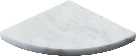 SP00588 avalon polished corner shelf 8”x8”x3/4”