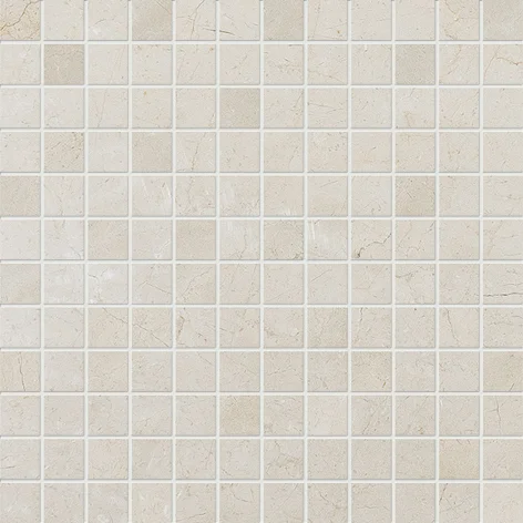 MS90025 crema marfil polished 1”x1” 12”x12”x3/8” sheets