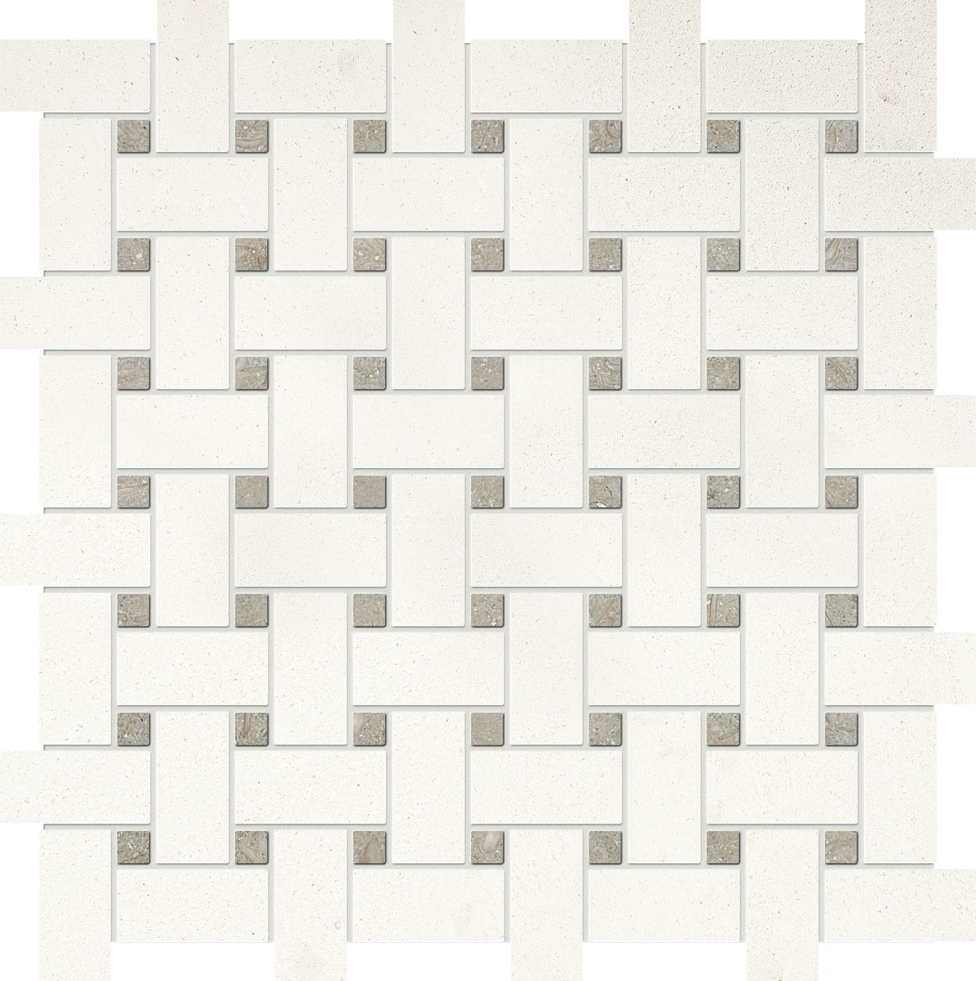 MS00930 champagne & olive green honed basket weave 1”x2” 12”x12”x3/8” sheets