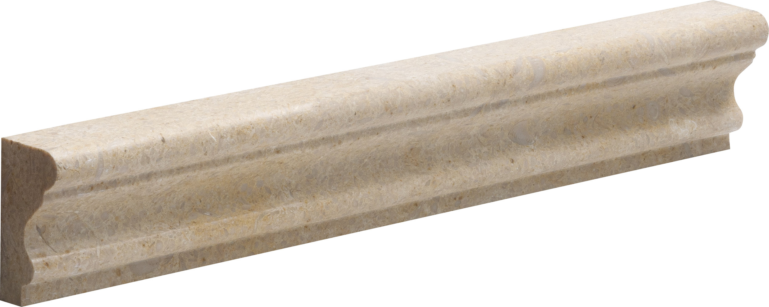 ML00314 seashell honed andorra molding 2”x12”x1”