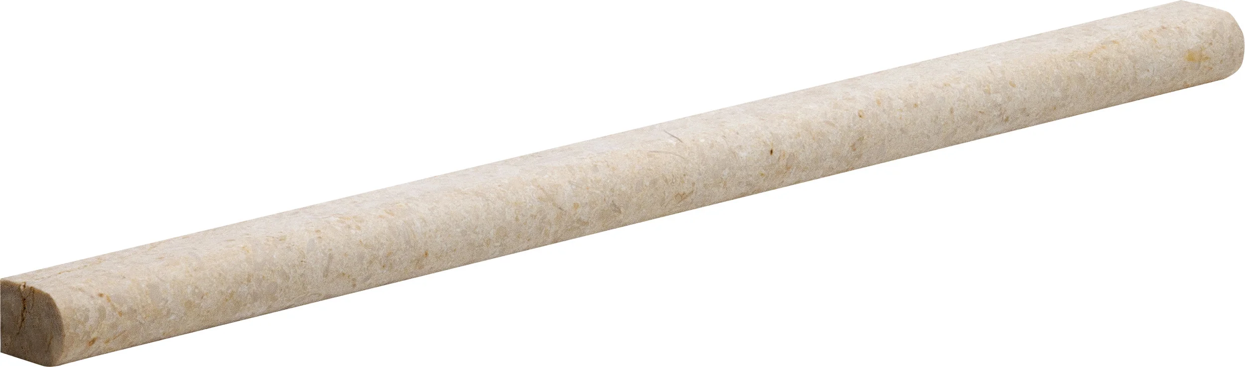 ML00352 seashell honed pencil liner molding 1/2”x12”x11/16”